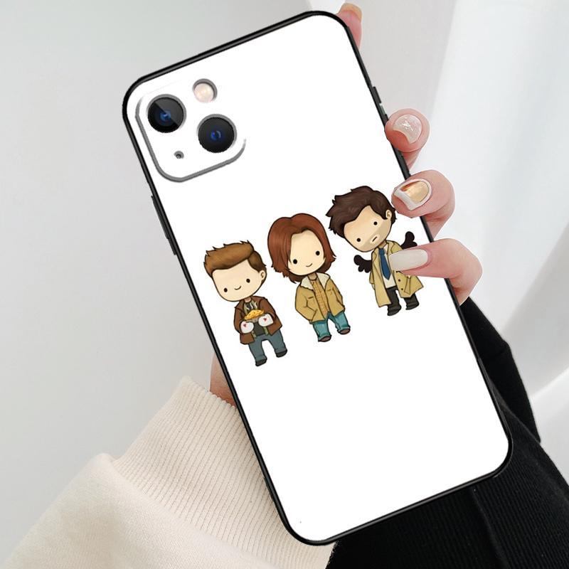 Чехол для телефона Supernatural TV для iPhone 13 12 11 14 15 16 Pro Max Mini X XS Max XR Plus Чехол Задняя крышка