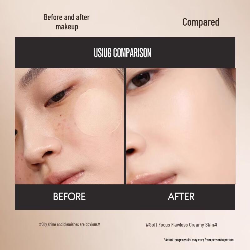 Тональный кушон Leezi Black Box Oil Control