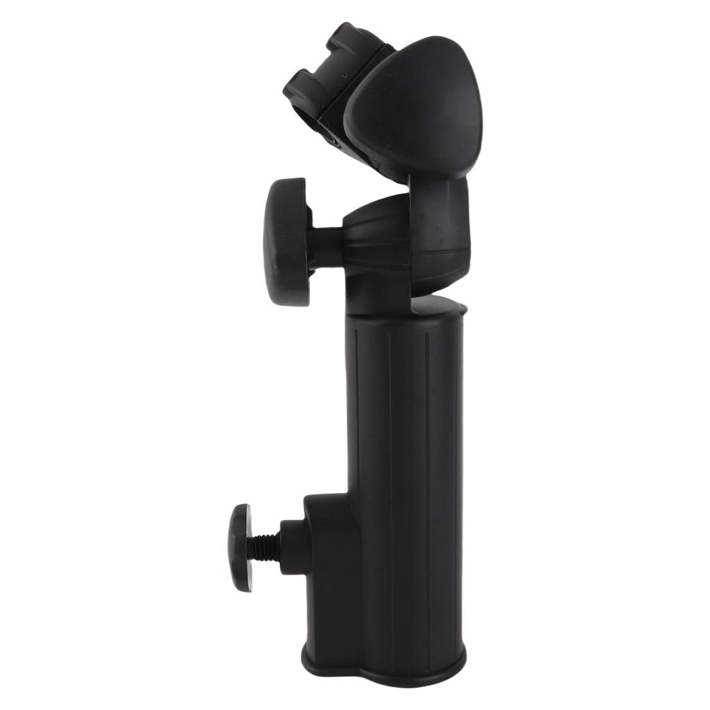 Golf Push Trolley Umbrella Holder Plastic Stand Pull Cycling Cart Black