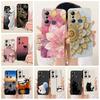 Чехол для Infinix Hot 20i Hot 20S X6827 Роскошные Цветы Конфетный Расписной Чехол Мягкий Силиконовый Чехол Для Infinix Hot 20 Play Hot20 Корпус