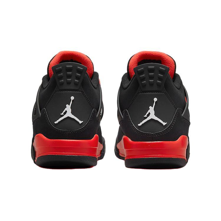 Детские кроссовки Air Jordan 4 Retro GS Red Thunder Black Multi-Color Crimson 408452-016