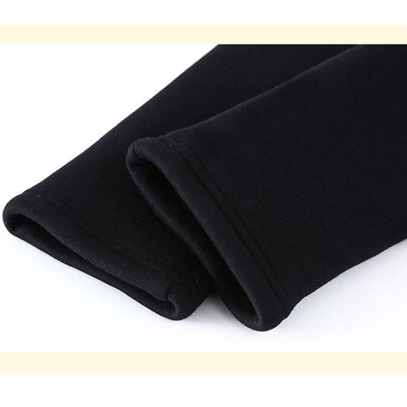 Women Winter Thick Hight Waist Velvet Leggings Casual Wool Fleece Lined Skinny Trousers Warm Stretchy Yoga Pants