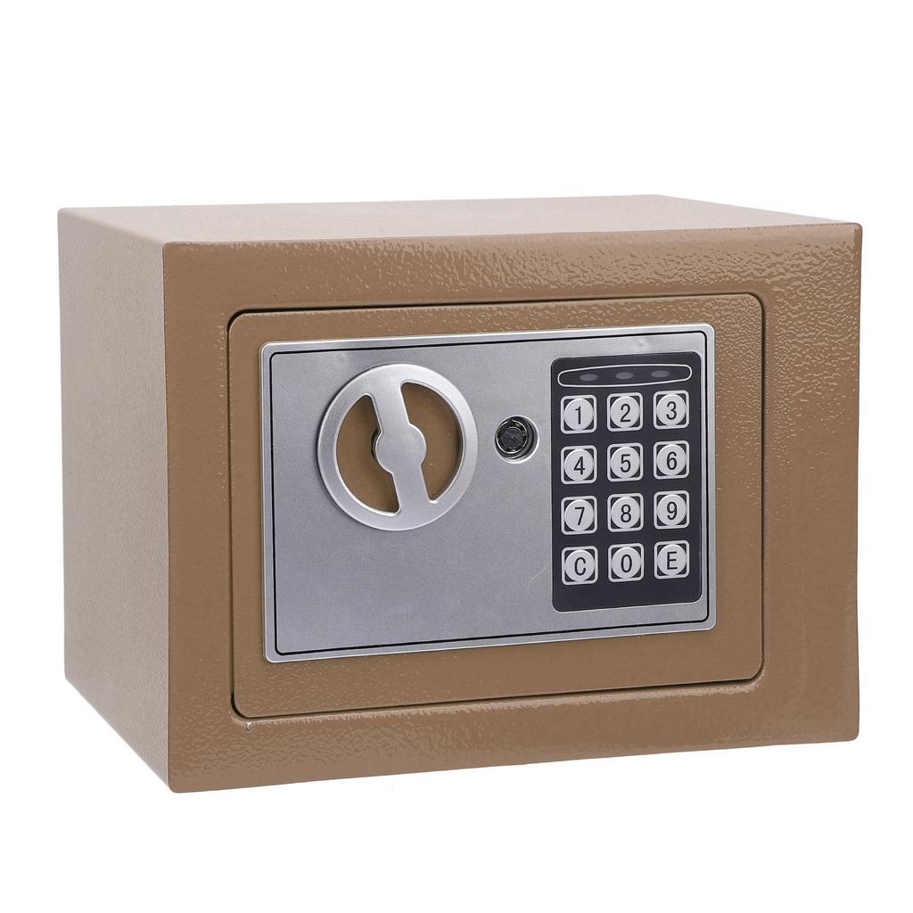 Электронный сейф безопасности стальной многофункциональный компактный цифровой депозитный ящик для дома