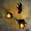 3Pcs Realistic Halloween Wall Mounted Devil's Hand with Candle Plastic Halloween Life-Sized Hands Decoration Black