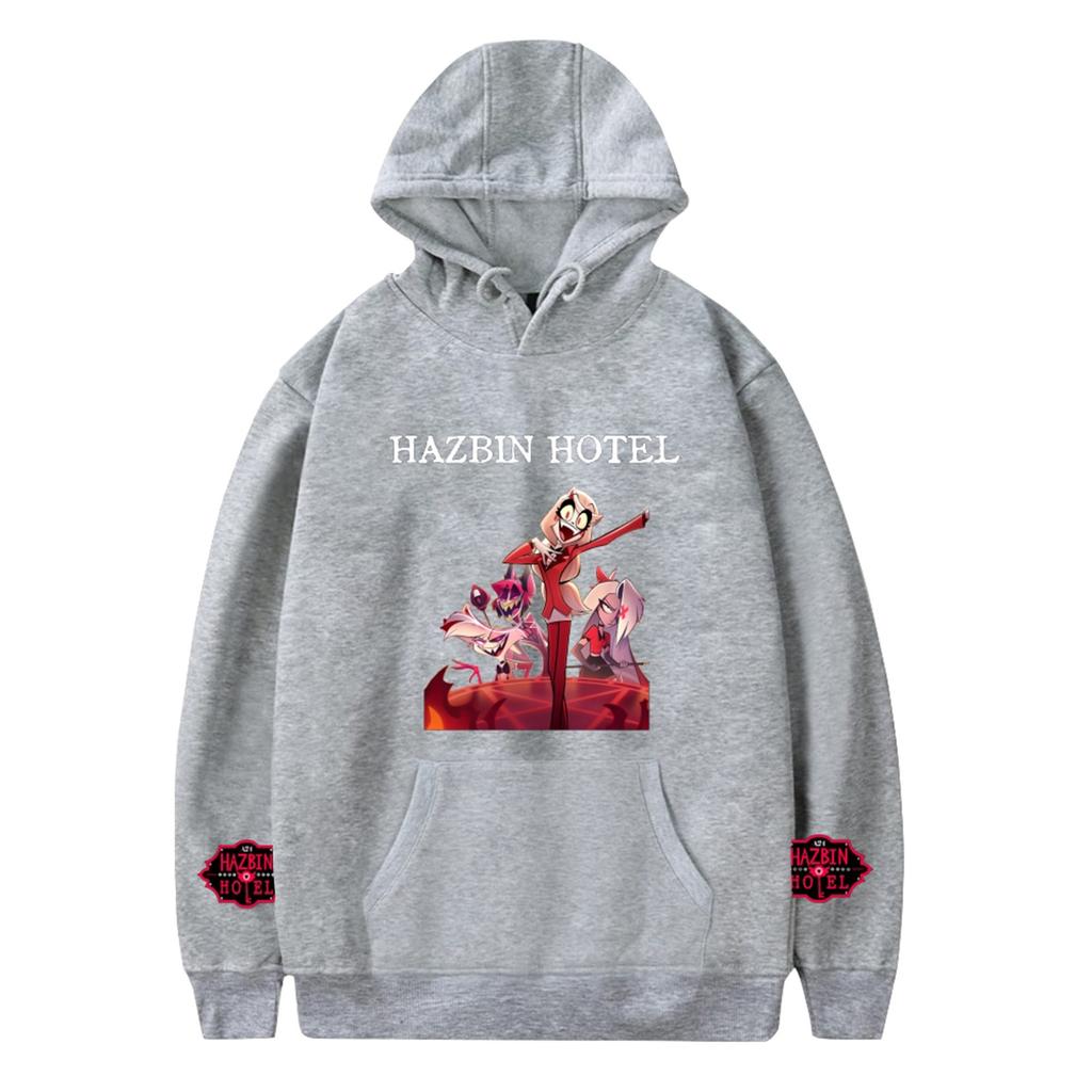 Unisex Loose Printed Hooded Sweatshirt Unisex Casual Fashion Sports Sweatshirt