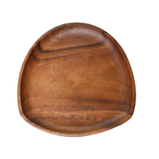 Деревянный поднос, универсальный деревенский деревянный сервировочный поднос, центральная часть стола, тарелка с фруктами для украшения дома, фермерского дома