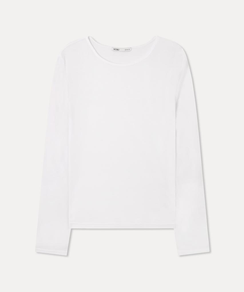 MIXXO Прозрачная футболка с длинным рукавом_Miwlwg408A