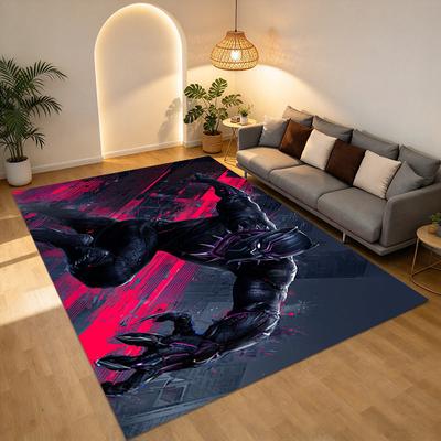 Black Panther Living Room Nonslip Area Rug Soft Carpet For Bedroom Game Playroom Sofa Office Home Decor Doormat Christmas Gift C9291524