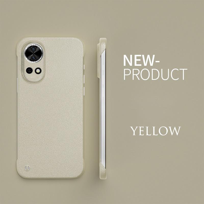 Чехол из кожи бизнес-личи для Huawei Nova 13 12 11 10 9 8 7 Pro Ultra SE, ультратонкий, безрамный, матовый, ударопрочный, с защитой от отпечатков пальцев, жесткий чехол для ПК