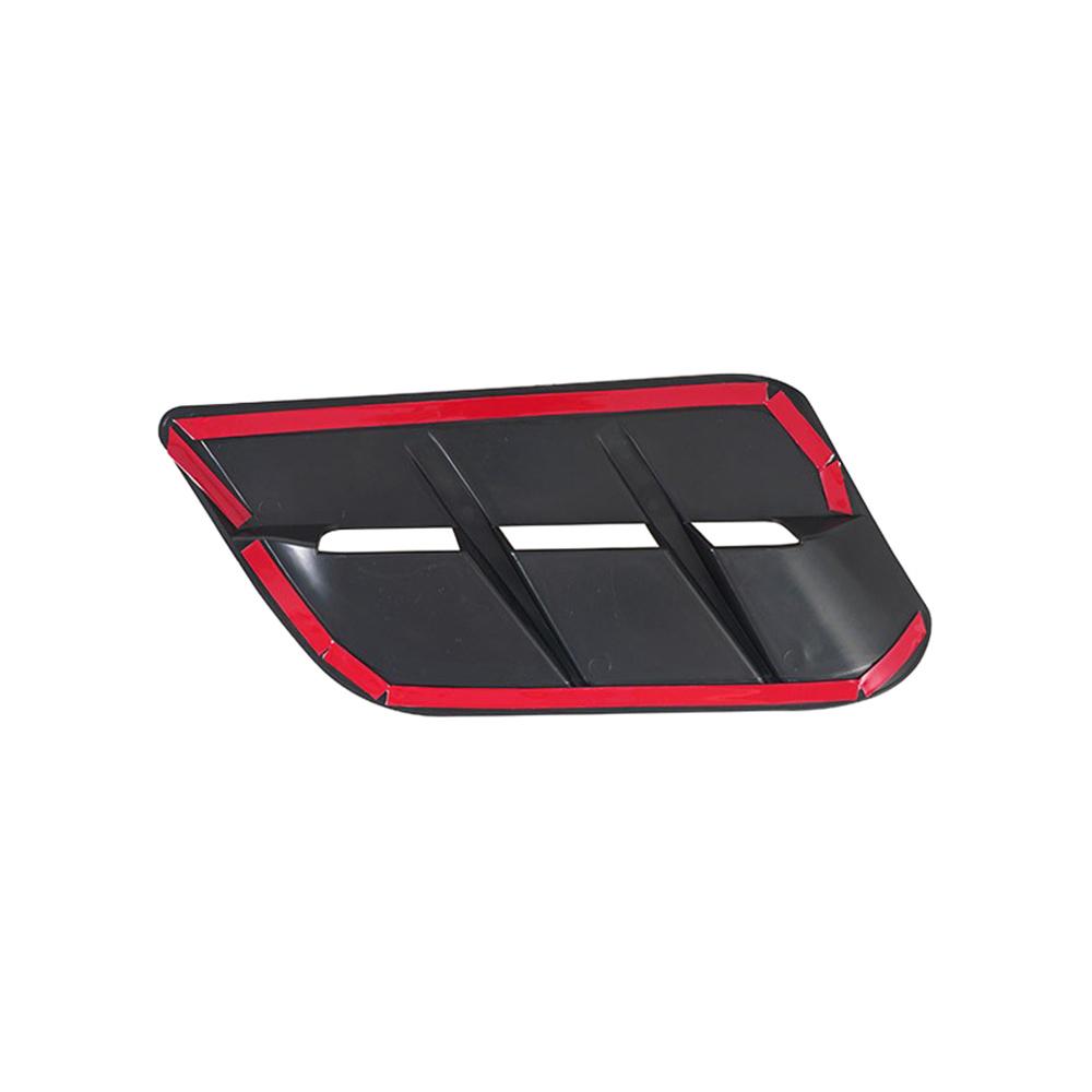 Matte Black Hood Scoop Air Vent Cover Exterior For Dodge Challenger 2015-2022