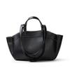 Large Capacity Tote Bag Women's Winter New Solid Color Fashion Casual Simple Niche Portable Shoulder Bag