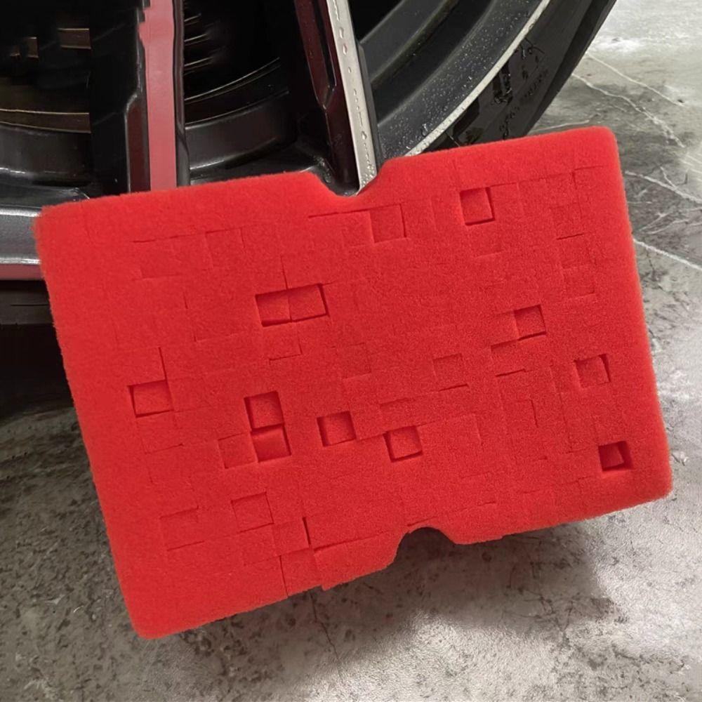Sponge Large Cross Soft Foam Grid Sponge Soft Multifunctional Large Sponge Tire Wash Wipe Tool