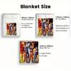 Dragon Ball Light Thin Blanket Breathable Flannel Blanket for Sofa Bed Daily Home Use THW