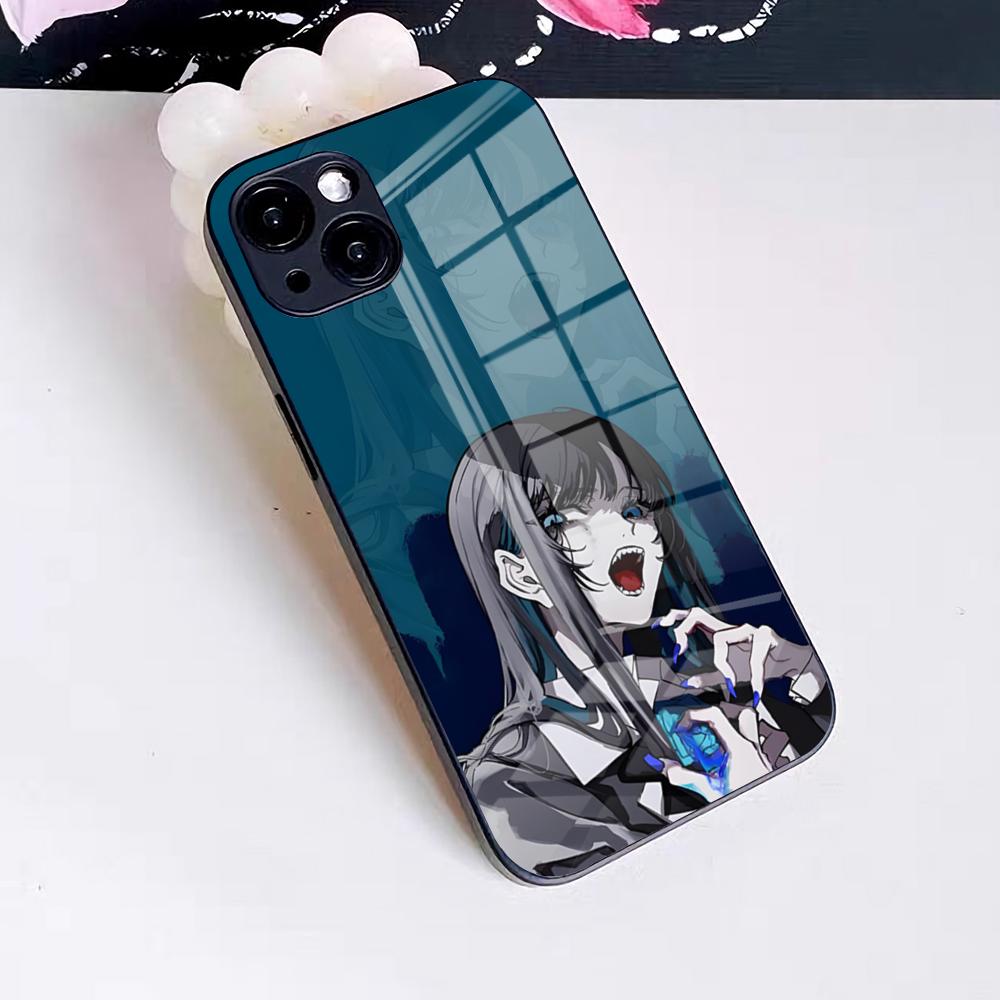 Чехол для телефона певицы Ado для iPhone 17 Pro Max 16 15 14 Pro Max 13 11 X Xs Xr 8 7Plus Стеклянная крышка