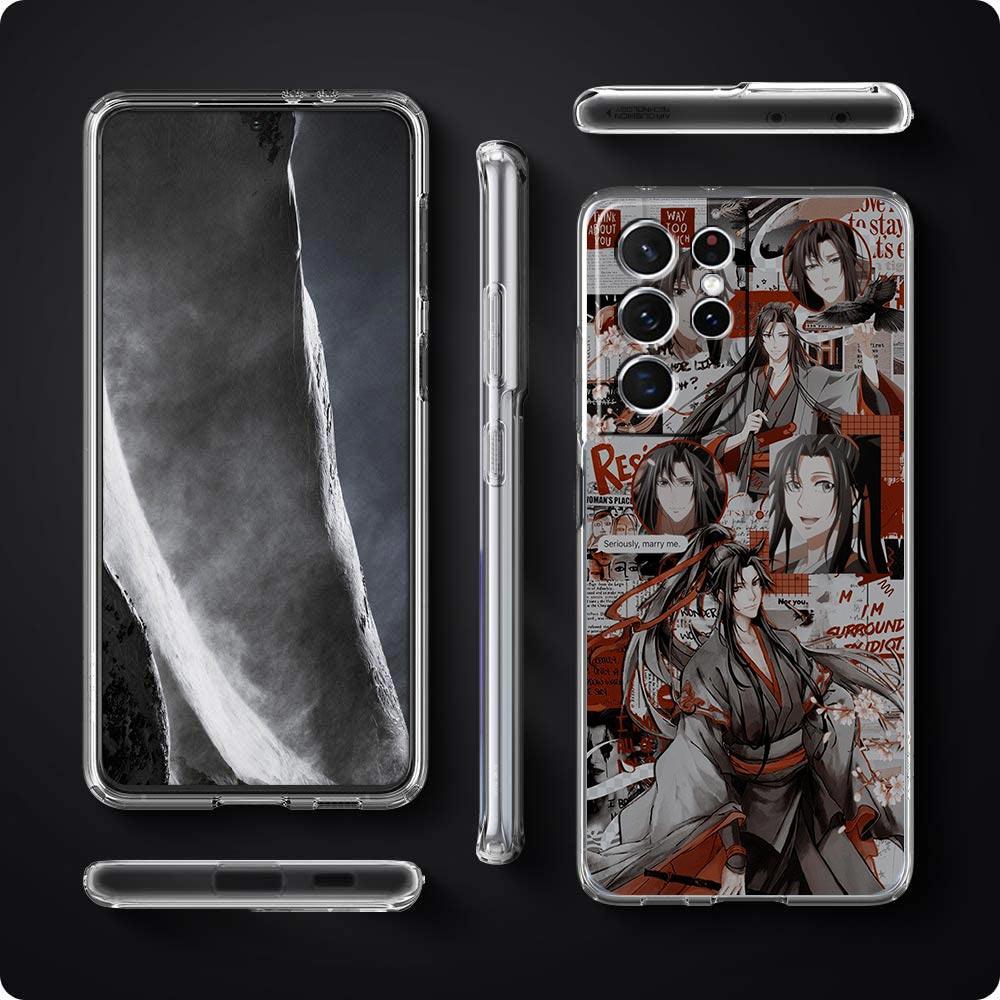 Чехол для телефона с изображением аниме Mo Dao Zu Shi для Samsung Galaxy S22 5G S20 Ultra S21 FE 5G S10E S9 S8 S10 Plus Note 20 10, мягкий прозрачный чехол