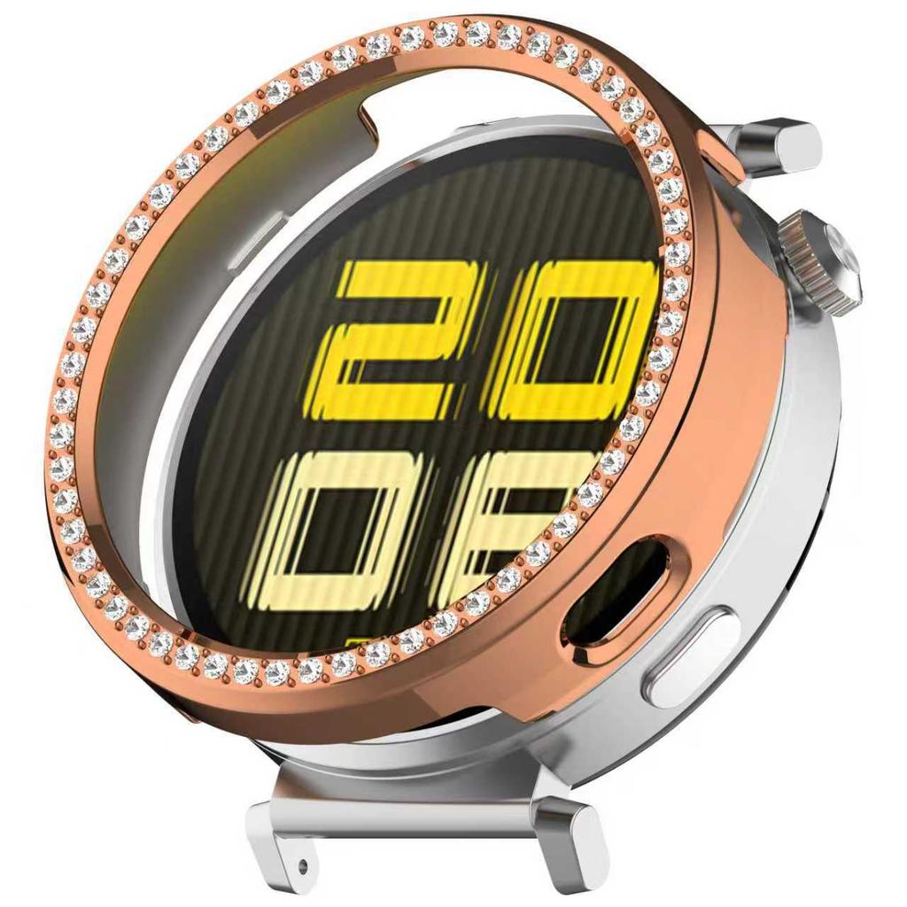 PC Hollow Case Frame for Huawei Watch GT6 41mm  Diamond Crystal Bumper Protector for GT5 41mm Shell Accessorie