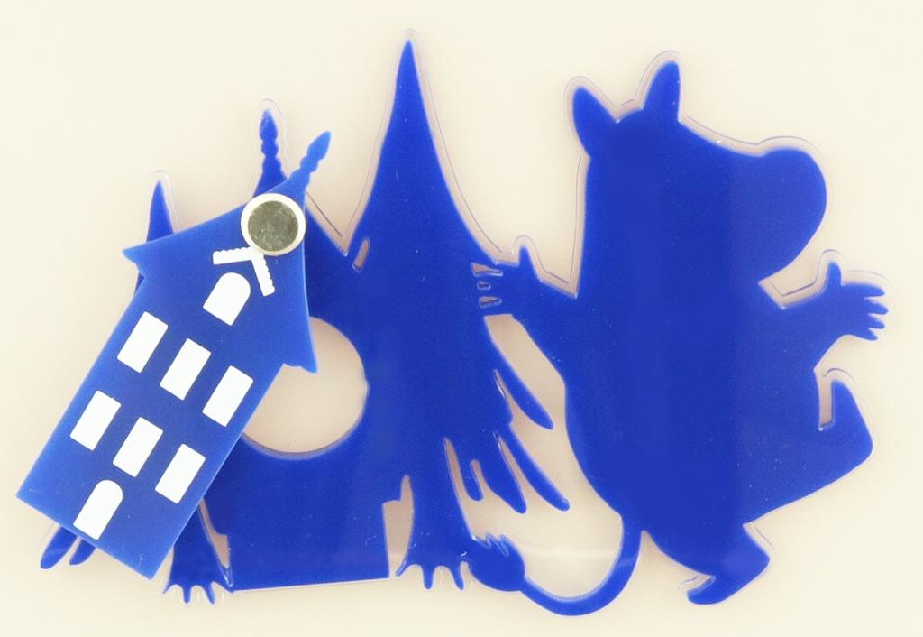 Sunfarm Moomin Накладка на дверной глазок, Прихожая, Крышка глазка, Предмет безопасности, Магнитная, Муми-тролль KC5089