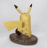 Boxwood Hand-carved Pikachu & Gengar Sandalwood Desk Ornament Gift