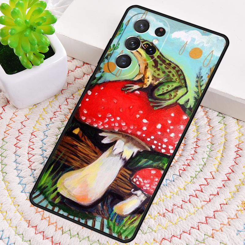 Frong Froggy Art Крутой Хиппи Чехол для Телефона для Samsung Galaxy note 10 pro S26 Ultra S23 S24 FE S25 S21 S22 PLUS Ударопрочный Чехол