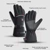 Touch Screen Thermal Gloves Battery Powered Electric Heated Gloves Electric Heating Gloves Waterproof for Outdoor Camping Hiking