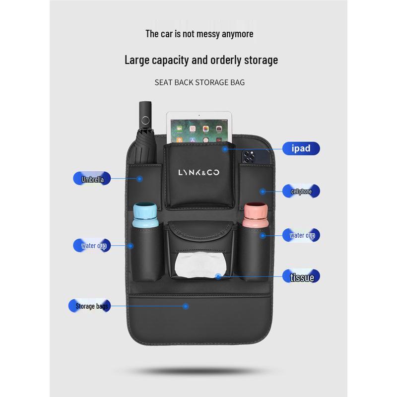 Lynk & Co Seat Back Multi-functional Storage Bag for Models 01-09