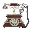 Desktop Retro Vintage ID Telephone with Display FSK DTMF for Home Office Hotel Decoration