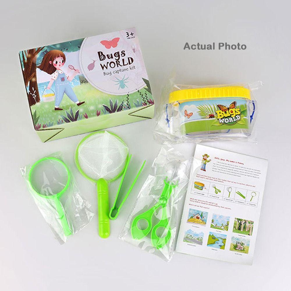 6PCS/Set Plastic Outdoor Nature Exploration Tool Insect Viewer Insect Experimental Toys Gift
