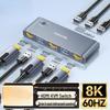 KVM-переключатель LLHY KVM-82, 4 порта HDMI, 1 выход