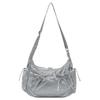 New Nylon Shoulder Bag, Crossbody Bag Regular Women's Silver NBGCEFW70391