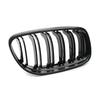 Gloss Black Dual Slat Car Front Kidney Grilles For BMW E90 E91 3-Series 2009-2013 Car Styling Racing Grills