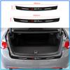 1pcs Carbon Fiber Car Trunk Rear Bumper Sticker Guard Plate Protector For Alfa Romeo 147 159 156 Giulietta Giulia Mito Spider Alpha Nheadrest