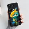 Чехол для Xiaomi Poco M6 Pro Мягкий силикон Милый Кот Панда Ударопрочный Чехол для Poco M6 Pro 4G ТПУ Чехол-Фонда Оболочка M6Pro 6.67''