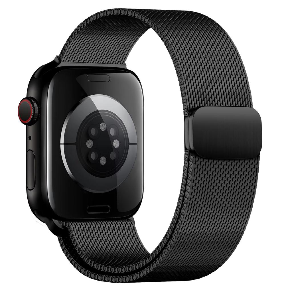 Strap For Apple Watch Band 46mm 44mm 45mm 40mm 42mm 41mm 49mm Milanese Loop correa Bracelet iWatch Series 11 10 Ultra 2 9 8 SE 3