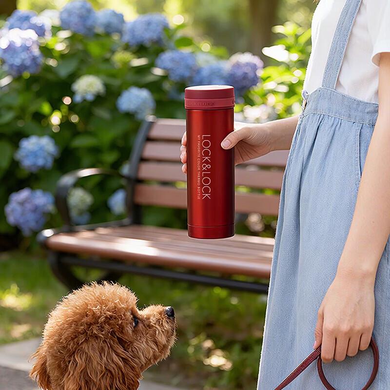 LOCK&LOCK Compact Stainless Steel Travel Mug