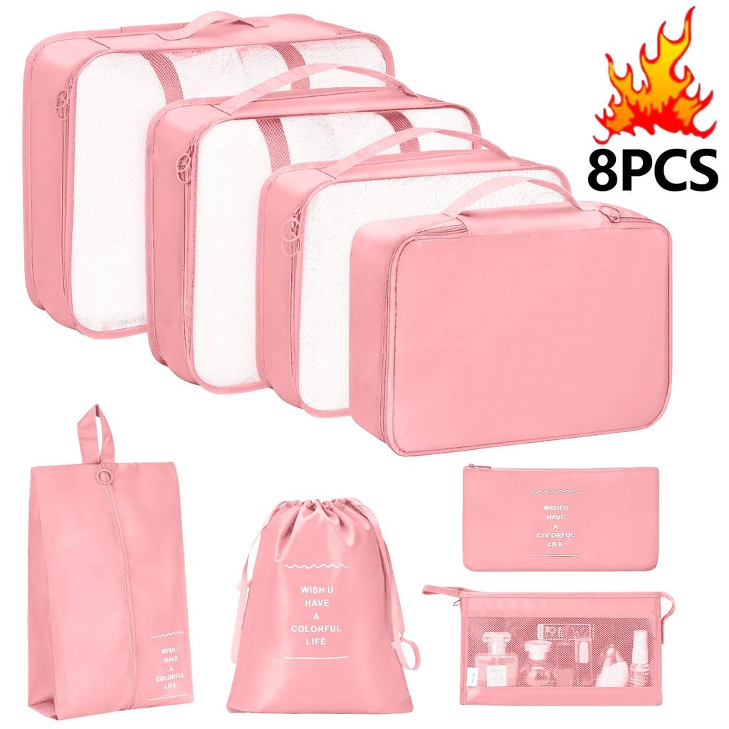 Travel Set Storage Bags Clothes Digital Toiletries Shoes Organizer Bag Student Dormitories Clothing Sorting Bags Packing Cubes