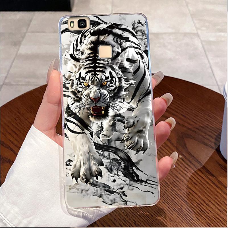 Soft Case For Huawei P9 Lite 2016 Back Cover Cute Love Rabbit Clear TPU Casing for Huawei P9Lite VNS-L31 VNS-L21 Bumper 5.2 inch