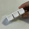 New 2/3/4/9Keys Fidget Keychain Keys Button Relief Stress Button Keychain Stress-relieving Bear Head Finger Keyboard Cap