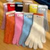 Windproof Winter Warm Gloves Thermal Thick Touch Screen Gloves Full Finger Gloves  For Students