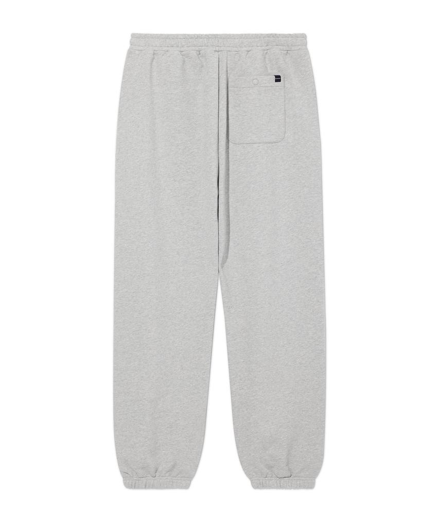 COVERNAT Wide C Logo Sweat Jogger Pants Melange Gray