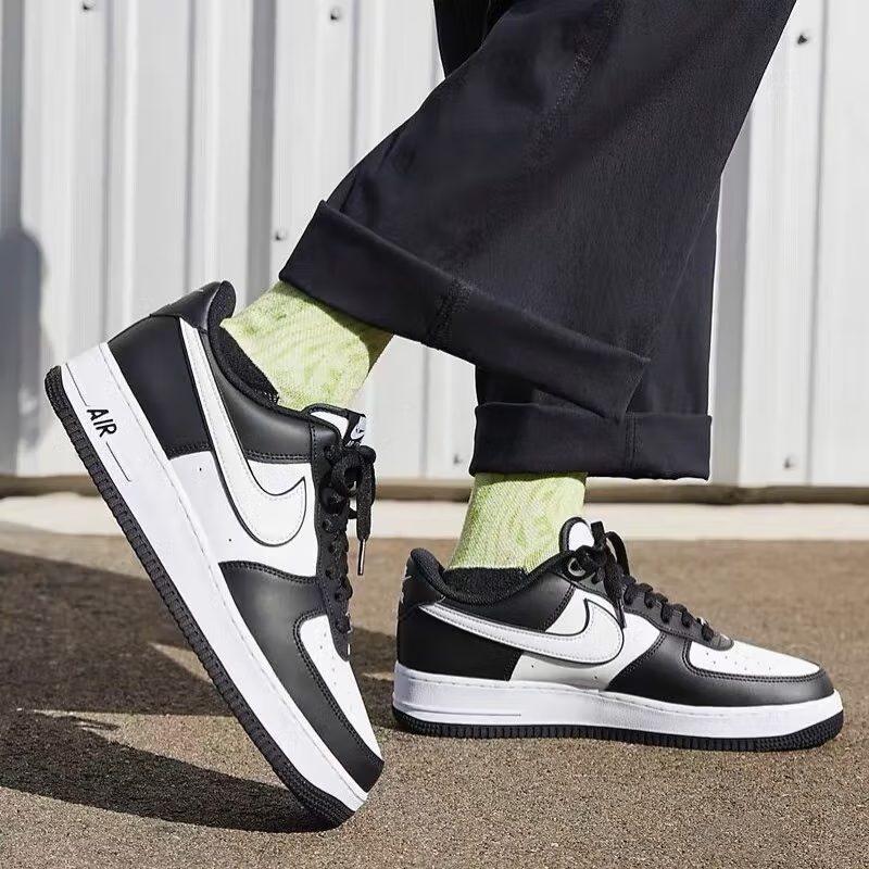 Nike Air Force 1 Low LV8 2 Белый Swoosh Панда GS DV1621-001