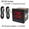 WIFI Dual Temperature Sensor Controller Tuya Thermometer Thermostat with 2 External Probe Boiler Water Heater Freezer Smartlife