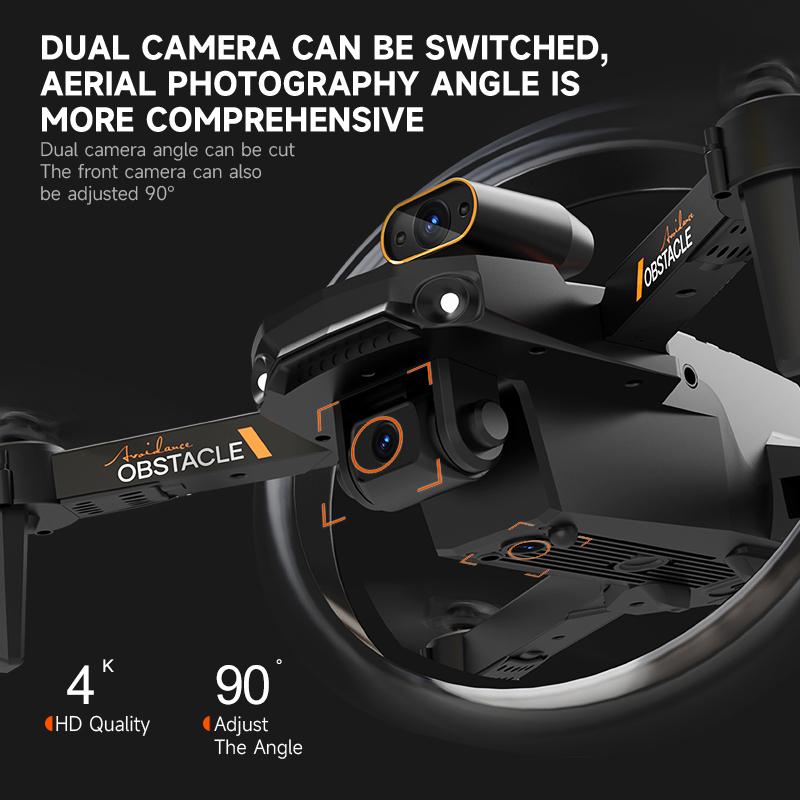 8K Дрон Профессиональный обход препятствий Двойная камера Складной RC Quadcopter Дрон FPV 5G WIFI Пульт дистанционного управления Вертолет Игрушка