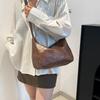 Spring and Summer New Women's Bags Solid Color Simple Casual Versatile Large Capacity Tote Bag Shoulder Messenger Bag Women