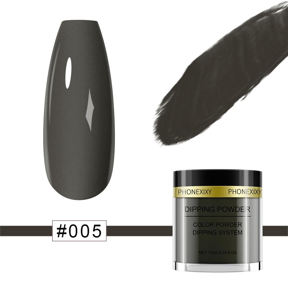 PHOENIXYNail Порошок для окунания, 20 цветов, пигментный порошок для ногтей, блестящий порошок для дизайна ногтей, акриловая пудра для маникюра без УФ-светодиодного лечения для ногтей