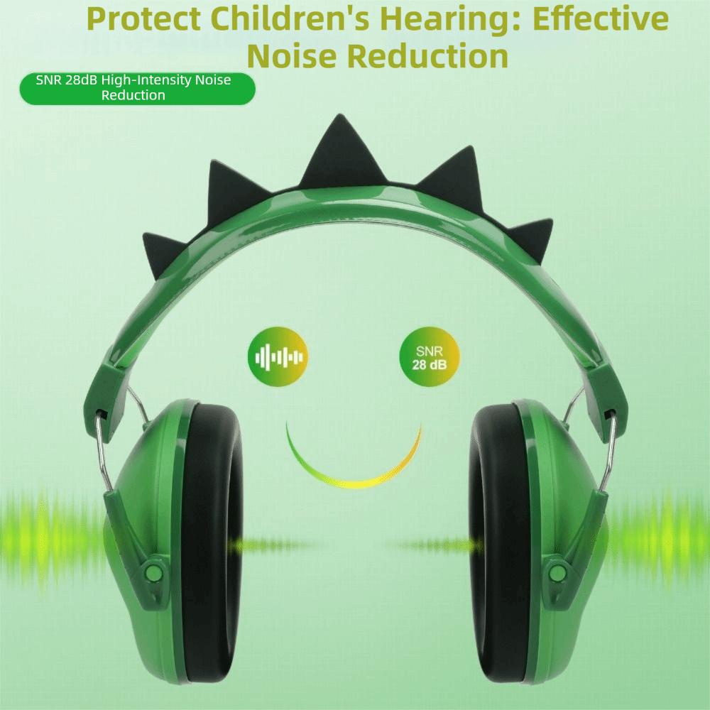 Cartoon Anti-Noise Earmuffs Adjustable Ear Protector Ears Muffs Noise Reduction Muffs  For Children