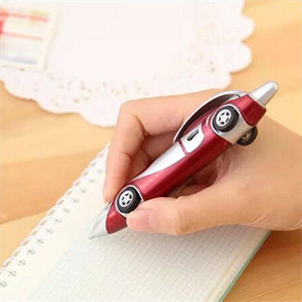 Refill Ball Pen Stationery Child Gift Car Shape Pen Ballpoint Pen Drawing Toys Racing Car Pen