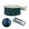 20M Christmas Fairy Light with Remote Control Waterproof 8 Modes Xmas Tree Wedding Party Indoor Outdoor Wall Decoration Green LED Copper Wire Lamp