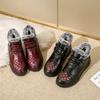 Beijing Old Cloth Shoes Women's Cotton Shoes Velvet Warm Winter Snow Boots Middle-aged and Elderly Non-slip Wear-resistant Soft Sole