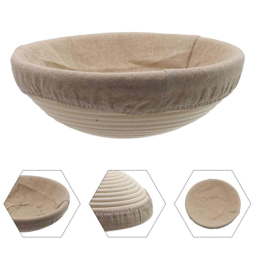 Профессиональная ротанговая корзина для расстойки теста разных размеров