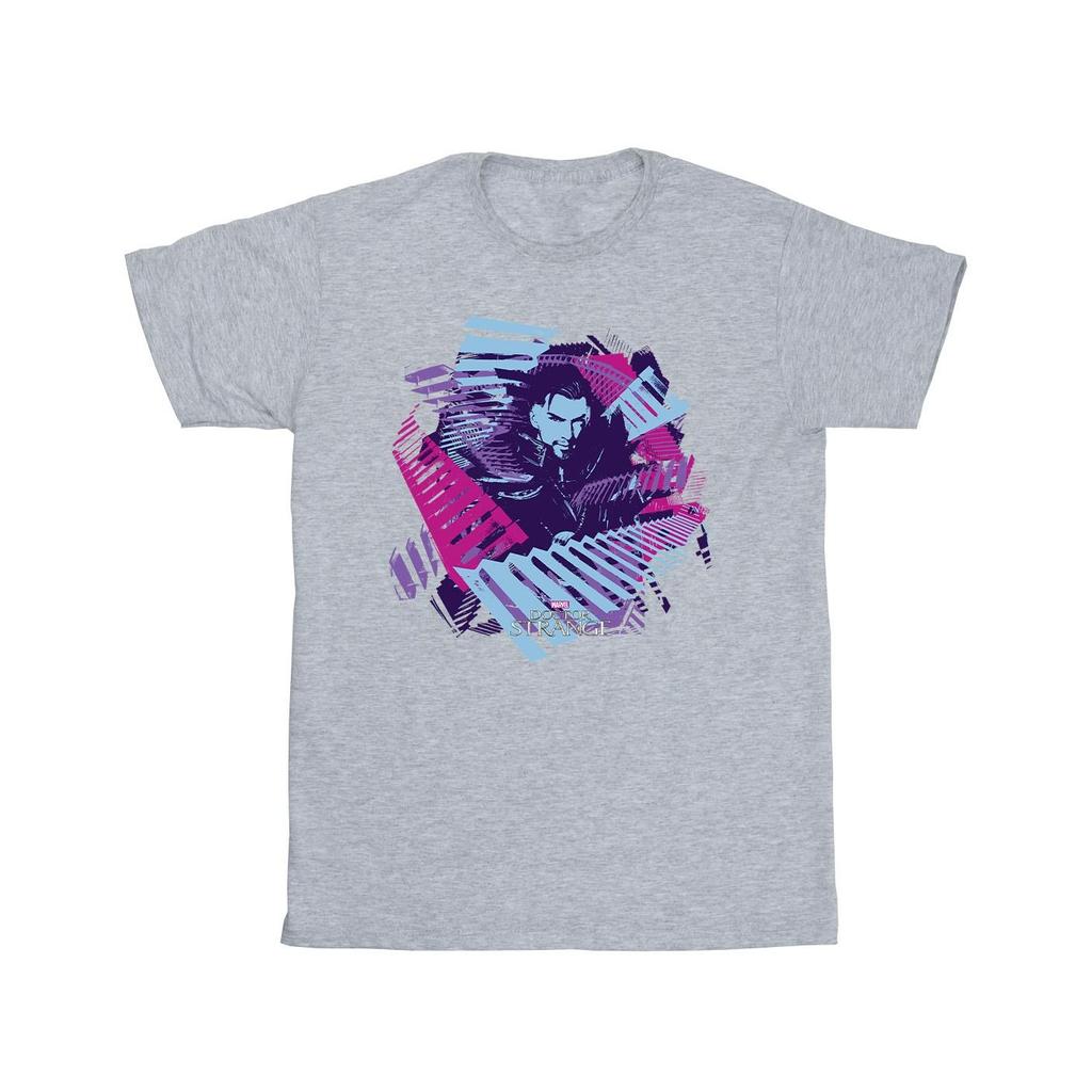 Marvel Mens Doctor Strange Stairs T-Shirt